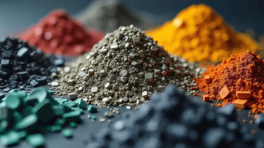 Rare earth elements specimen